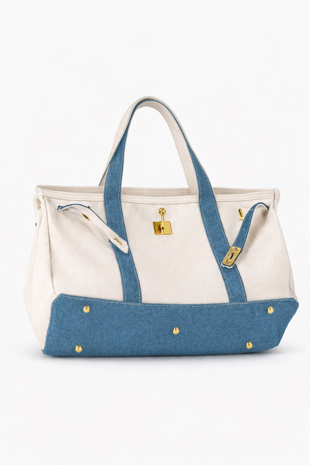 Boatkin Canvas Boat Bag - Navy/White; Denim/White; All White