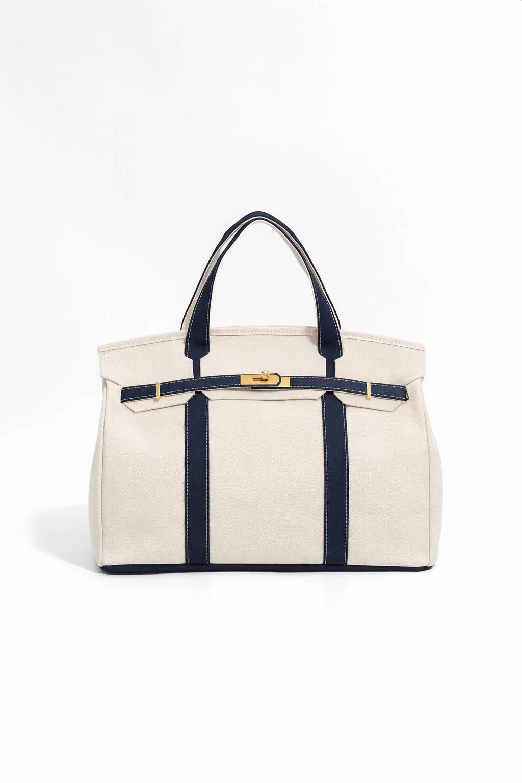 Boatkin Canvas Boat Bag - Navy/White; Denim/White; All White
