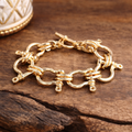 Chunky Shackle Link Bracelet
