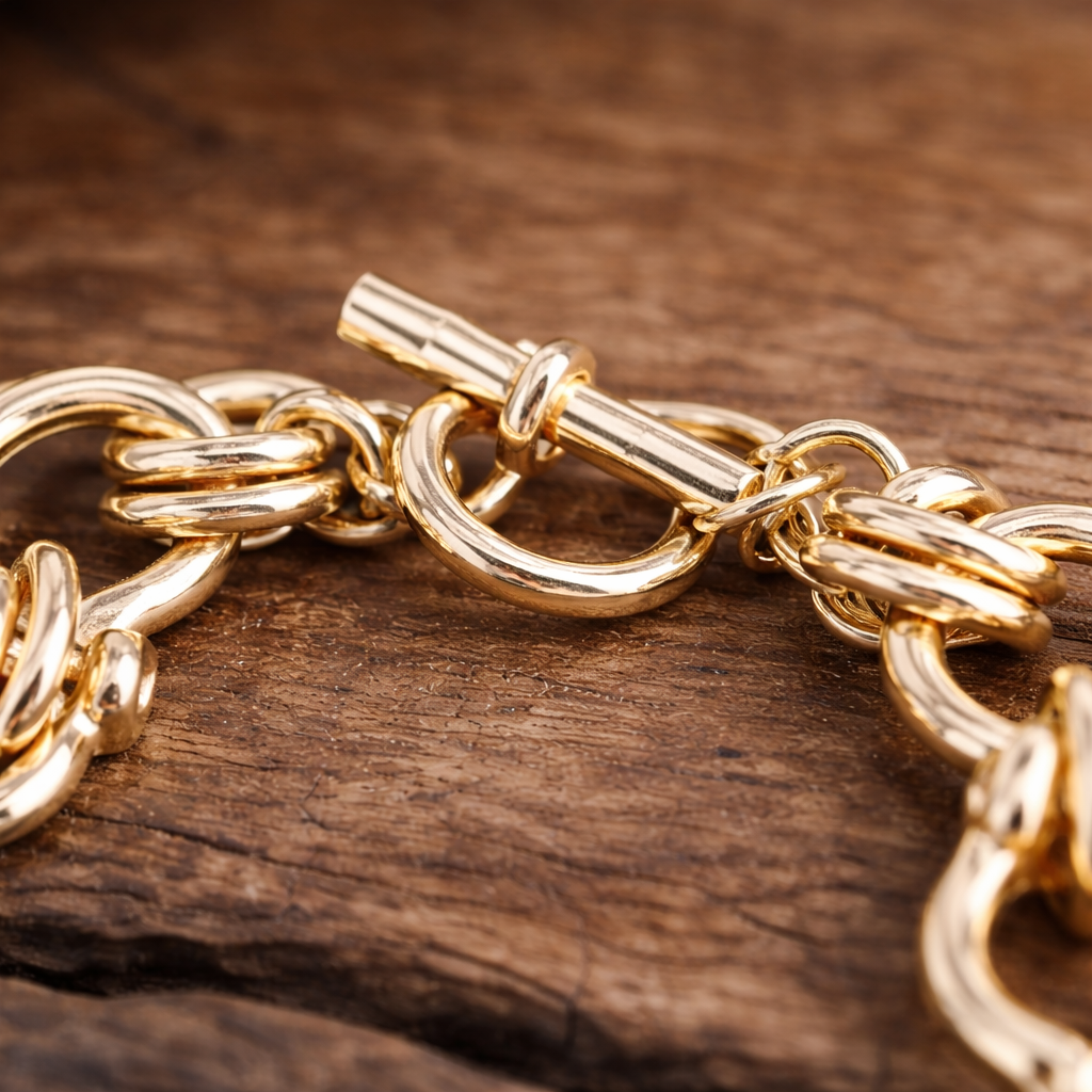 Chunky Shackle Link Bracelet